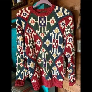 Beautiful Vintage Boston Traders Sweater, Small